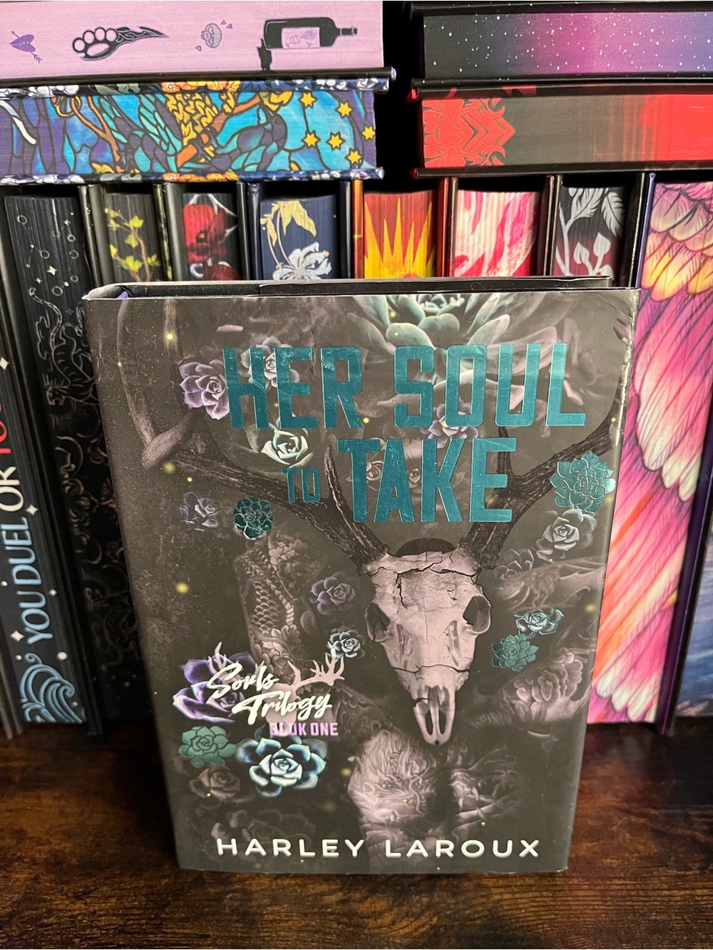 Her Soul to Take by Harley Laroux
Deluxe Hardcover